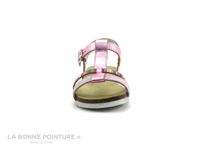 Bopy ECOCO Rose Metal - Nu-pieds Fille 2 Bopy ECOCO Rose Metal - Nu-pieds Fille – Image 2
