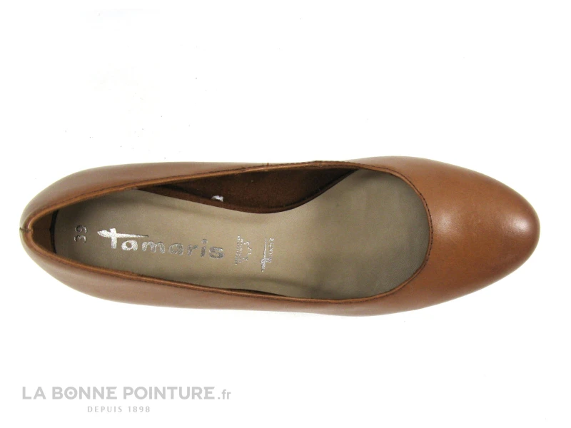 Tamaris 1-22410-29 Cognac - Escarpin Marron - Talon Haut 5 Tamaris 1-22410-29 Cognac - Escarpin Marron - Talon Haut – Image 5