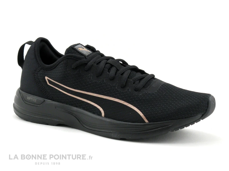Puma ACCENT Black Rose Gold 195515 - Basket Sport Femme 5 Puma ACCENT Black Rose Gold 195515 - Basket Sport Femme – Image 5