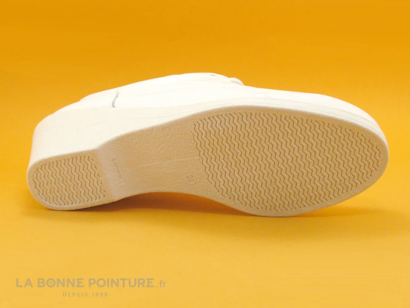 Bopy Lucie Permt Blanc Chaussure Compensee 7 Bopy Lucie Permt Blanc Chaussure Compensee – Image 7
