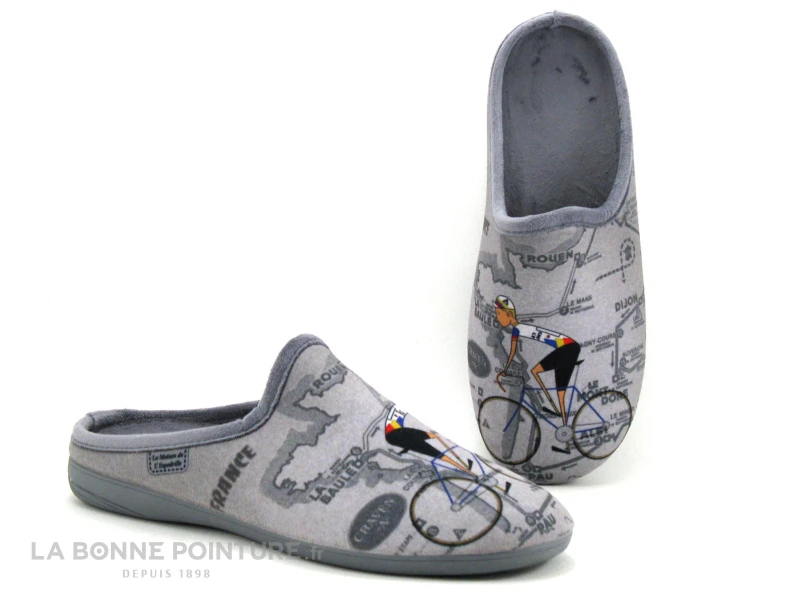 Maison Espadrille 6790 - Mule VELO - Pantoufle Homme 1 Maison Espadrille 6790 - Mule VELO - Pantoufle Homme