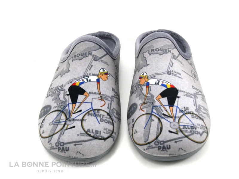 Maison Espadrille 6790 - Mule VELO - Pantoufle Homme 2 Maison Espadrille 6790 - Mule VELO - Pantoufle Homme – Image 2