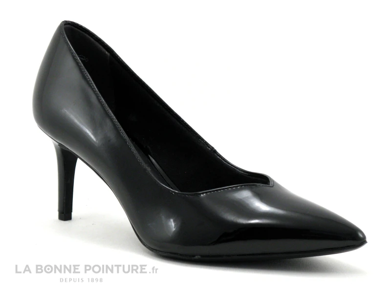 Tamaris 1-22421-27 Black Patent - Escarpin Noir Verni Talon Aiguille 1 Tamaris 1-22421-27 Black Patent - Escarpin Noir Verni Talon Aiguille