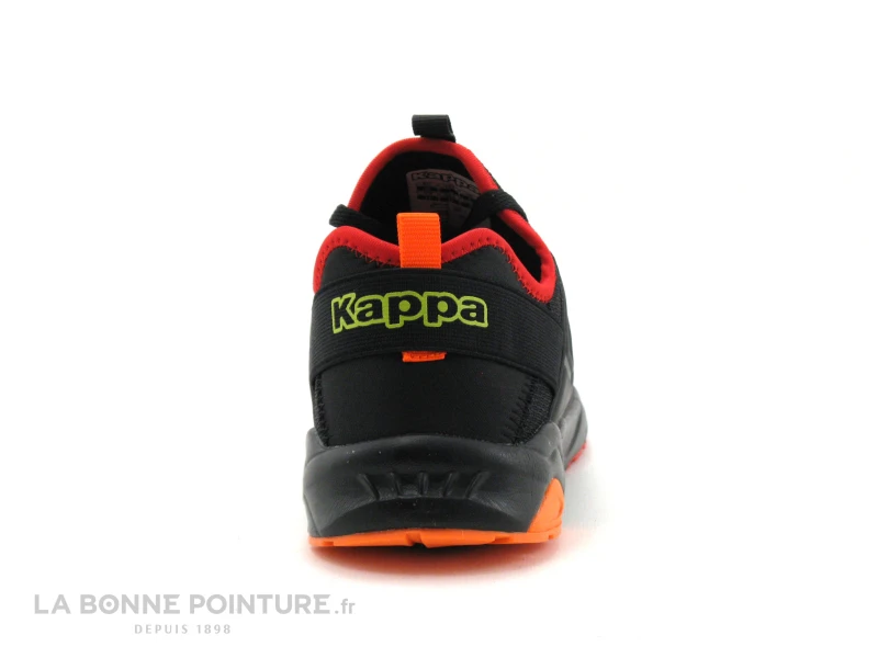 Kappa San Diego Lace 3117LSW Black Orange - Basket Sport Juniors 3 Kappa San Diego Lace 3117LSW Black Orange - Basket Sport Juniors – Image 3
