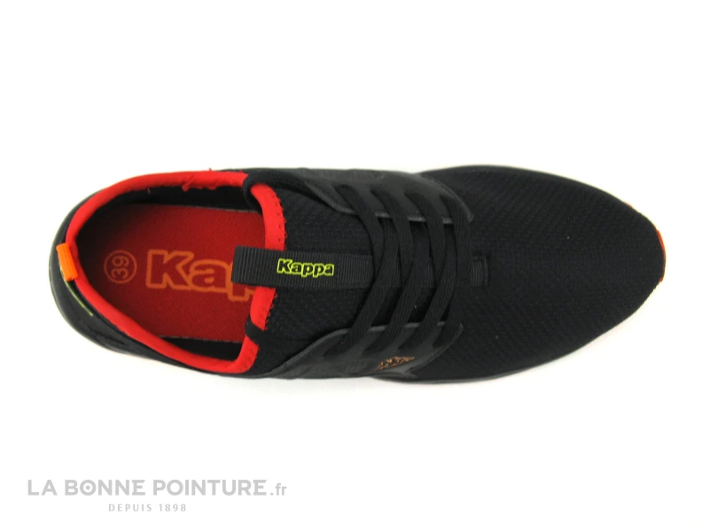 Kappa San Diego Lace 3117LSW Black Orange - Basket Sport Juniors 4 Kappa San Diego Lace 3117LSW Black Orange - Basket Sport Juniors – Image 4