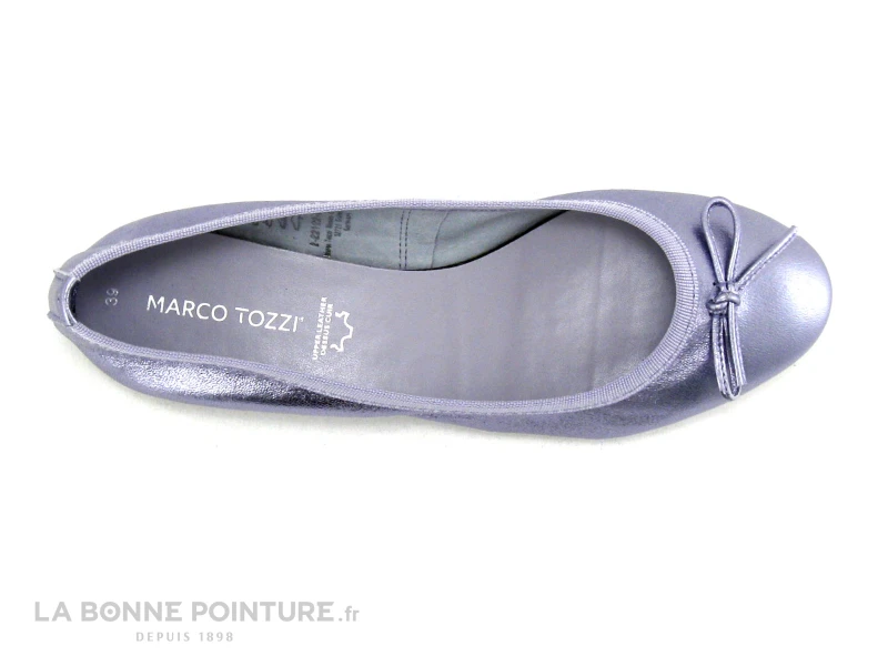 Marco Tozzi Premio 2-22122-22 Lavender Metal - Ballerine Cuir 6 Marco Tozzi Premio 2-22122-22 Lavender Metal - Ballerine Cuir – Image 6