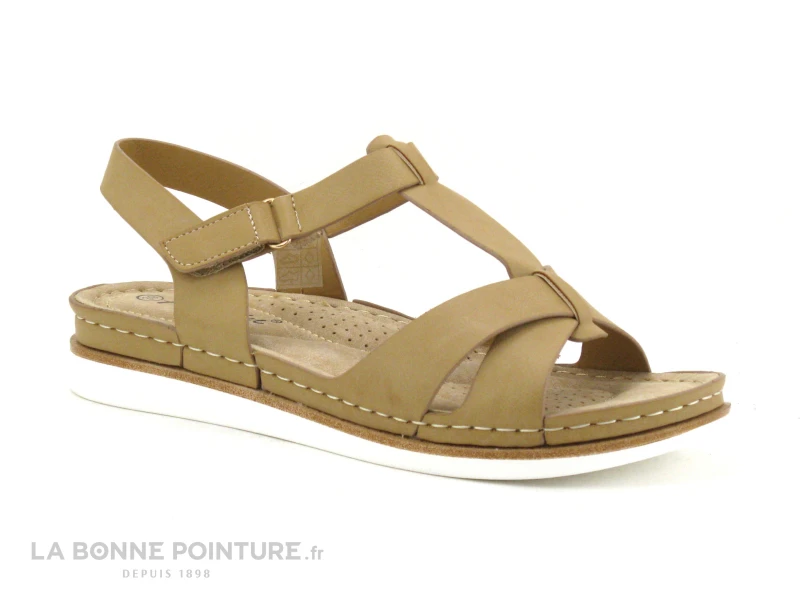 Feel In ROLEX Beige - Sandale Bride Salome 1 Feel In ROLEX Beige - Sandale Bride Salome