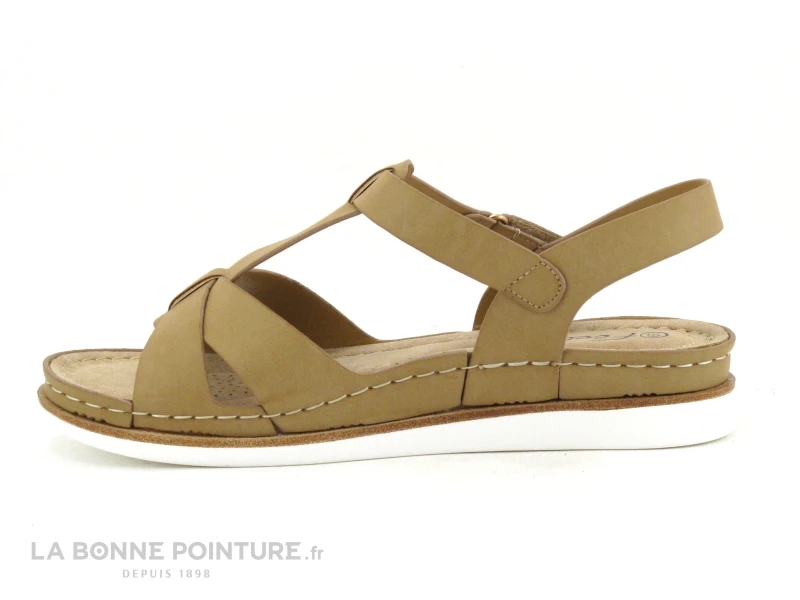 Feel In ROLEX Beige - Sandale Bride Salome 2 Feel In ROLEX Beige - Sandale Bride Salome – Image 2