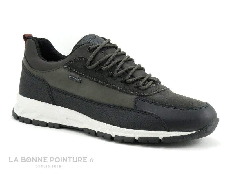 Geox DELRAY - U260MB - Black Mud - Basket Ville Homme 1 Geox DELRAY - U260MB - Black Mud - Basket Ville Homme