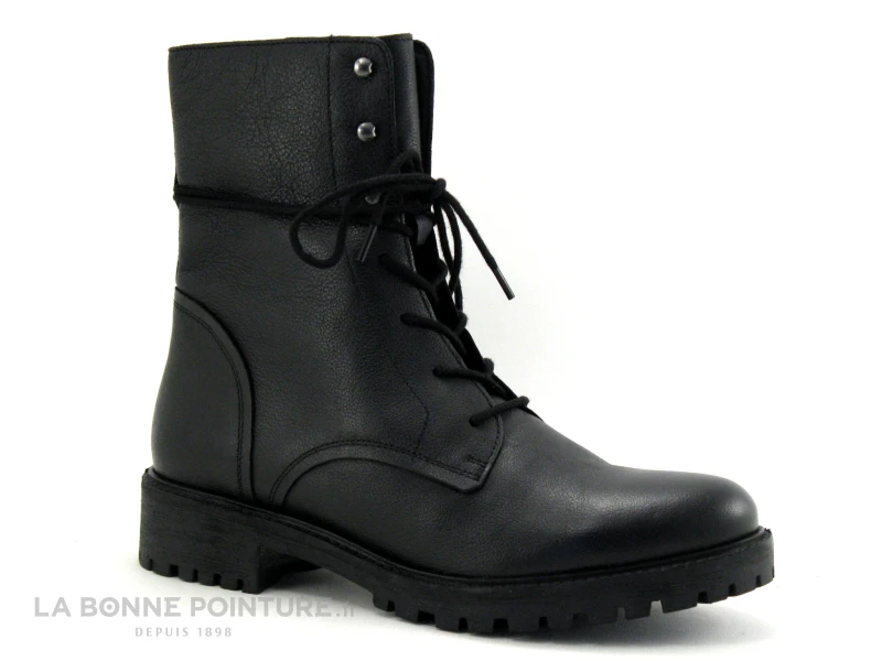Geox D HOARA Black - D94FTE - Bottine Noire A Lacet Femme 5 Geox D HOARA Black - D94FTE - Bottine Noire A Lacet Femme – Image 5