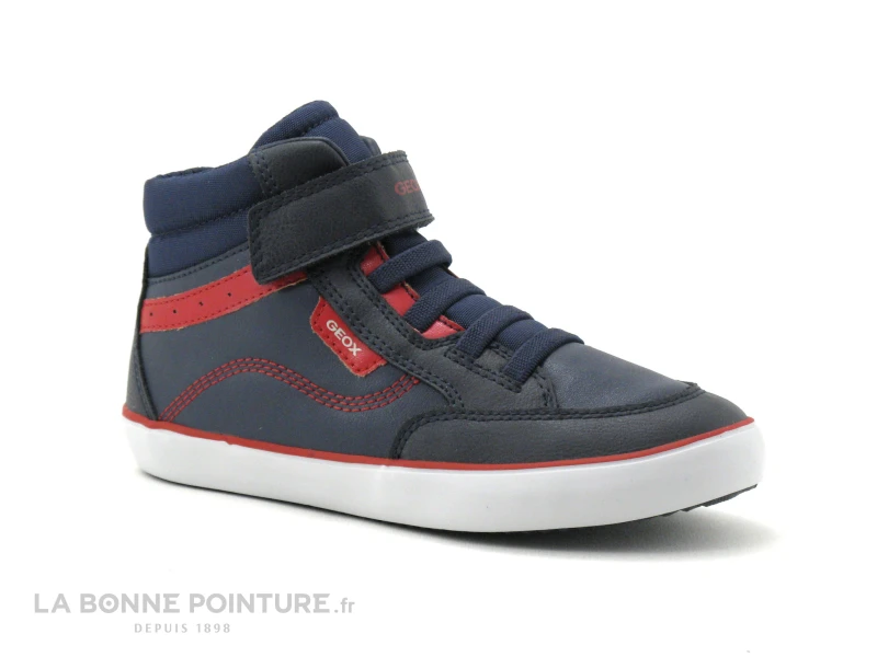 Geox J165CB GISLI Navy Red - Basket Montante GARCON 5 Geox J165CB GISLI Navy Red - Basket Montante GARCON – Image 5