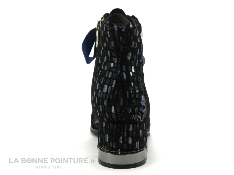 Laura Vita GYCROO 11 Acier - Boots Femme Petit Talon 4 Laura Vita GYCROO 11 Acier - Boots Femme Petit Talon – Image 4