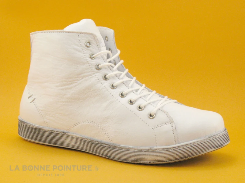 Andrea Conti 0341500 Blanc - Chaussure Montante Femme 5 Andrea Conti 0341500 Blanc - Chaussure Montante Femme – Image 5