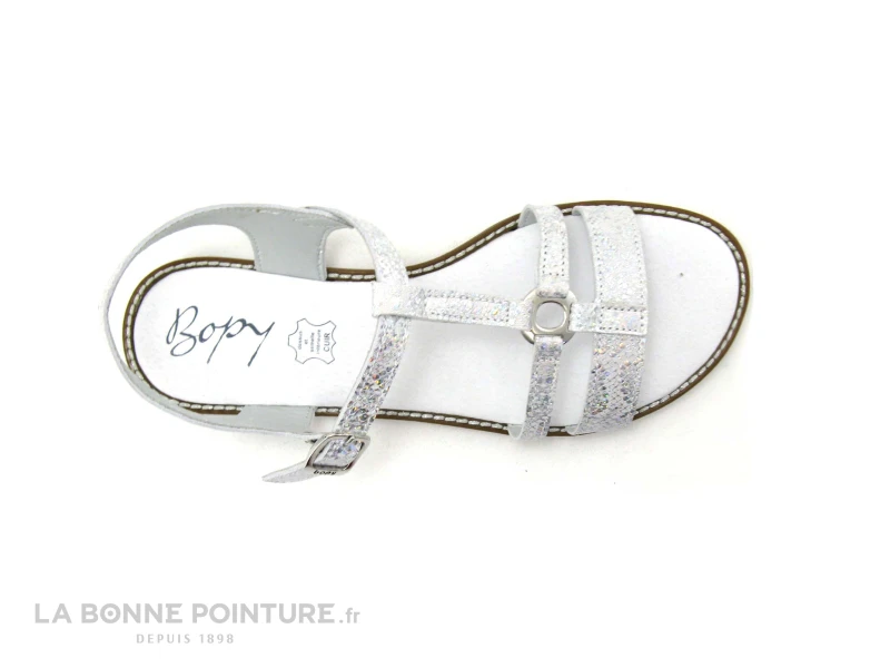 Bopy ELISE - Argent - Nu-pieds Fille 6 Bopy ELISE - Argent - Nu-pieds Fille – Image 6