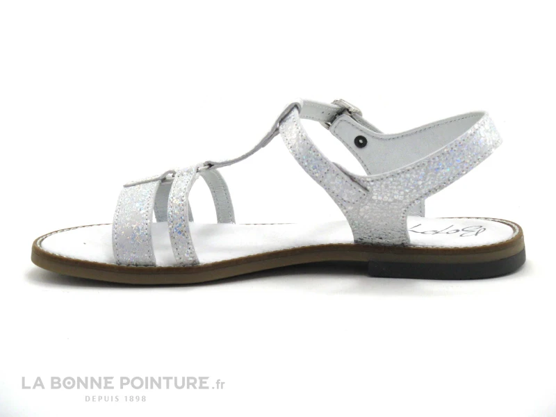 Bopy ELISE - Argent - Nu-pieds Fille 3 Bopy ELISE - Argent - Nu-pieds Fille – Image 3