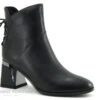 Metamorf Ose MACY Noir - Lacet Arriere - Boots Femme Talon Haut