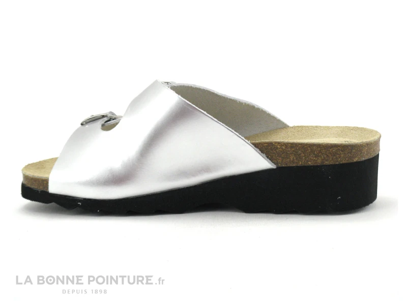 Artika Soft GADIN Rif Argent - Mule Confort Femme 3 Artika Soft GADIN Rif Argent - Mule Confort Femme – Image 3