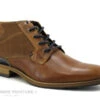Jooze J5345 X176 Cognac - Boots à Lacet Homme Cuir Marron