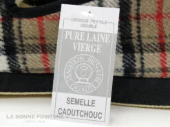 Semelflex CALOMUST Beige Ecossais - Charentaise Homme Interieur Laine -France Chaussure Soldes 2024 cd24607c73b9e66c561f35ea11d5d5ef img 2282.jpg 162695