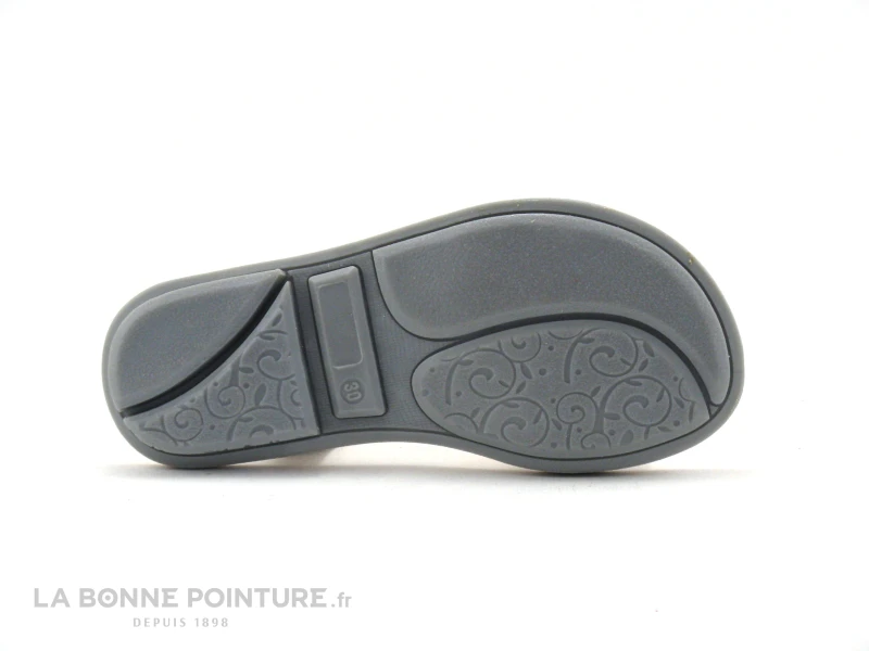 Minibel PAPEETE 1M132334G-190 Argent - Nu-pieds Fille 7 Minibel PAPEETE 1M132334G-190 Argent - Nu-pieds Fille – Image 7