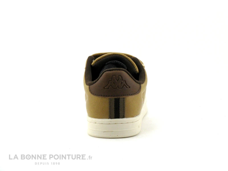 Kappa LOGO ALPHA 2V Yellow Tan - Dk Brown - Basket Velcro GARCON 3 Kappa LOGO ALPHA 2V Yellow Tan - Dk Brown - Basket Velcro GARCON – Image 3