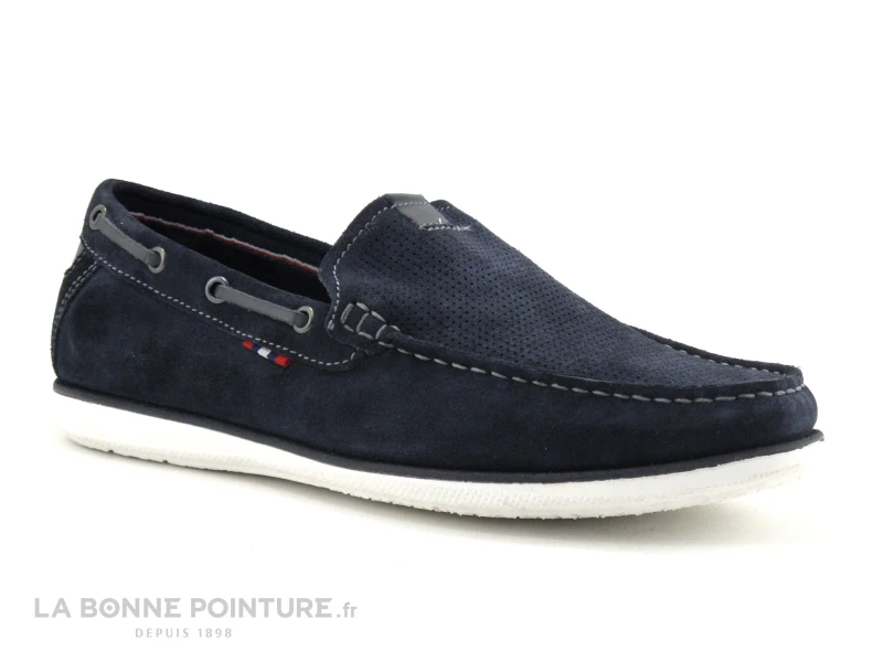 Point D Orgues POSA Bleu Marine - Mocassin Homme 1 Point D Orgues POSA Bleu Marine - Mocassin Homme