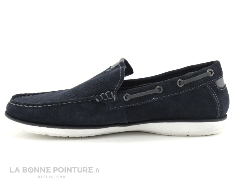 Point D Orgues POSA Bleu Marine - Mocassin Homme 3 Point D Orgues POSA Bleu Marine - Mocassin Homme – Image 3