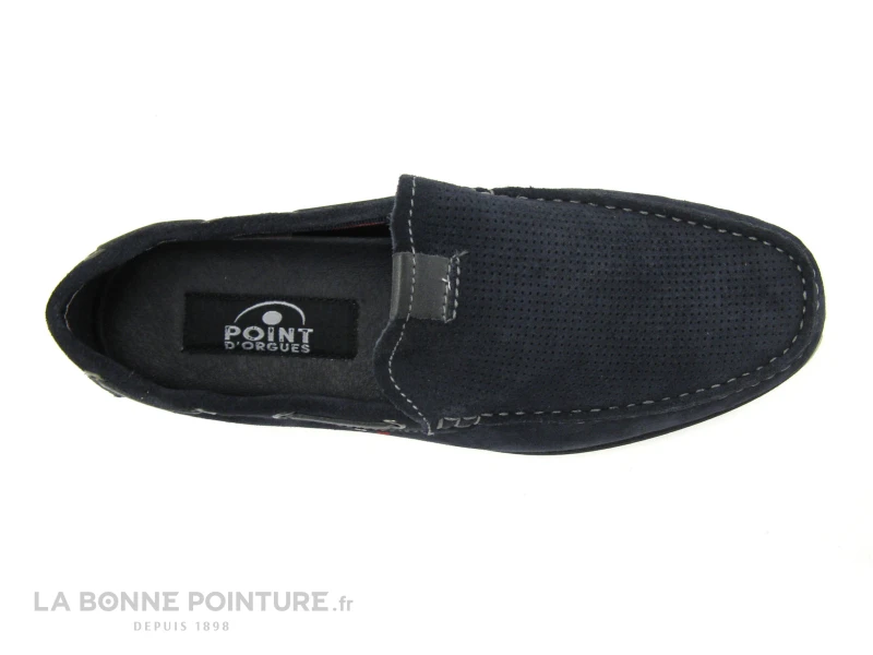 Point D Orgues POSA Bleu Marine - Mocassin Homme 4 Point D Orgues POSA Bleu Marine - Mocassin Homme – Image 4