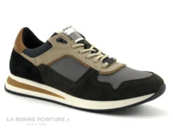 Jooze J5530 X124 Multi - Basket Homme Marron Gris Noir Beige