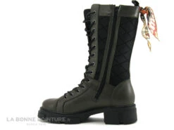 GoodStep 3625-D07 Kaki - Noir Matelasse - Bottine Lacet Femme -France Chaussure Soldes 2024 cd24607c73b9e66c561f35ea11d5d5ef img 2403.jpg 174459