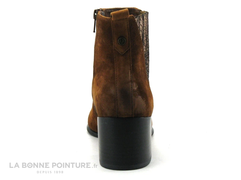 Fugitive FLAK Chataigne - LPIQM47 - Bottine Western Femme 4 Fugitive FLAK Chataigne - LPIQM47 - Bottine Western Femme – Image 4