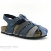 Biomodex 1865 Bic -Startek Gris - Bleu Marine - Sandale Enfant