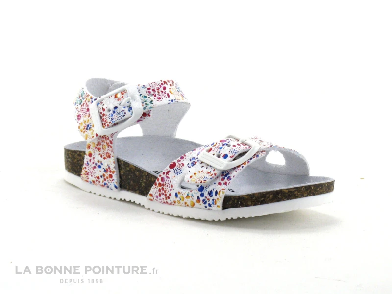 Biomodex 1846 TR Primavera Bianco - Sandale Fille 1 Biomodex 1846 TR Primavera Bianco - Sandale Fille