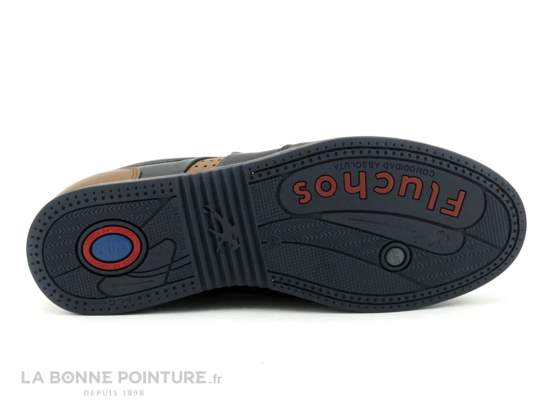 Fluchos DANIEL F1281 Noir Et Marron - Basket Ville Homme 7 Fluchos DANIEL F1281 Noir Et Marron - Basket Ville Homme – Image 7
