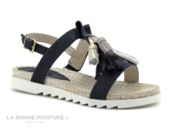 Com Un Point ADEPON Marine - Pompons - Nu-pieds