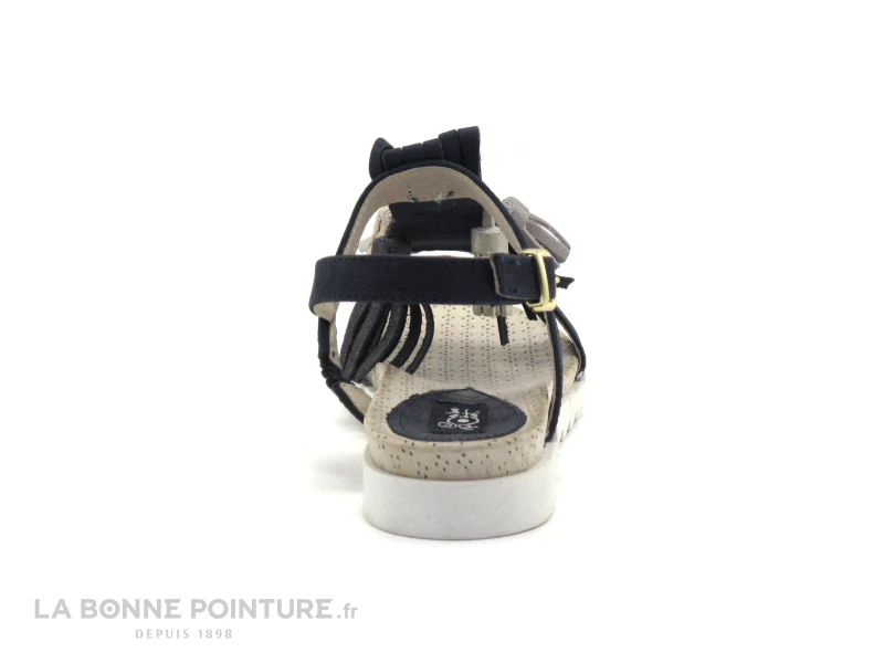 Com Un Point ADEPON Marine - Pompons - Nu-pieds 4 Com Un Point ADEPON Marine - Pompons - Nu-pieds – Image 4