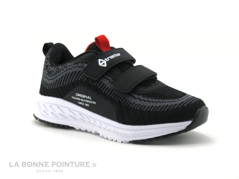 Streeter LAPALOS Noir - 2 Velcros - Basket Enfant 5 Streeter LAPALOS Noir - 2 Velcros - Basket Enfant – Image 5