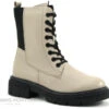 Marco Tozzi 2-25239-29 Ivory - Bottine Rangers Femme Beige