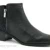 Fugitive RACINE Noir - LPILC45 LN146 - Boots Noires Talon Epais