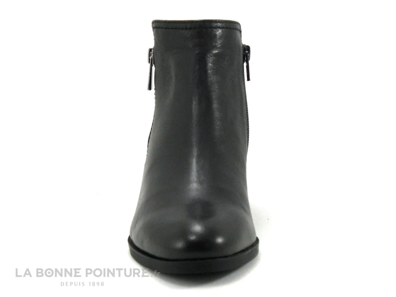 Fugitive RACINE Noir - LPILC45 LN146 - Boots Noires Talon Epais 2 Fugitive RACINE Noir - LPILC45 LN146 - Boots Noires Talon Epais – Image 2