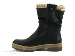 B Et M Banana Moon - REBUS Noir - Bottine Femme - Lainage Beige -France Chaussure Soldes 2024 cd24607c73b9e66c561f35ea11d5d5ef img 2735.jpg 174931