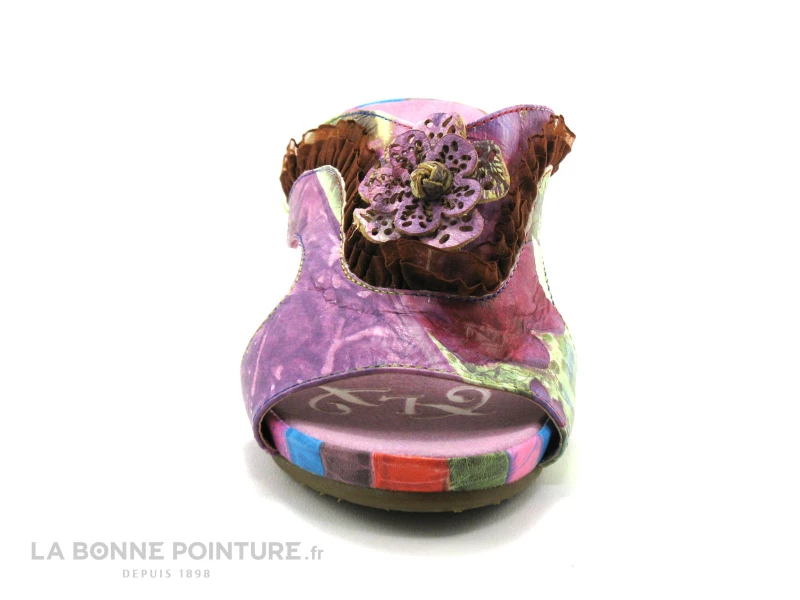 Laura Vita BENOIT 12 Violet SL140356-12A Mule 2 Laura Vita BENOIT 12 Violet SL140356-12A Mule – Image 2