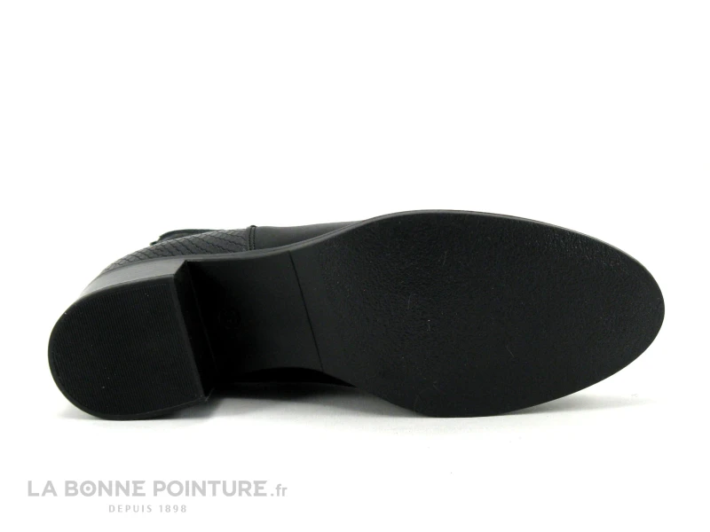We Do CO99120BA Noir - Noir Python - Bottine Chelsea Femme 7 We Do CO99120BA Noir - Noir Python - Bottine Chelsea Femme – Image 7