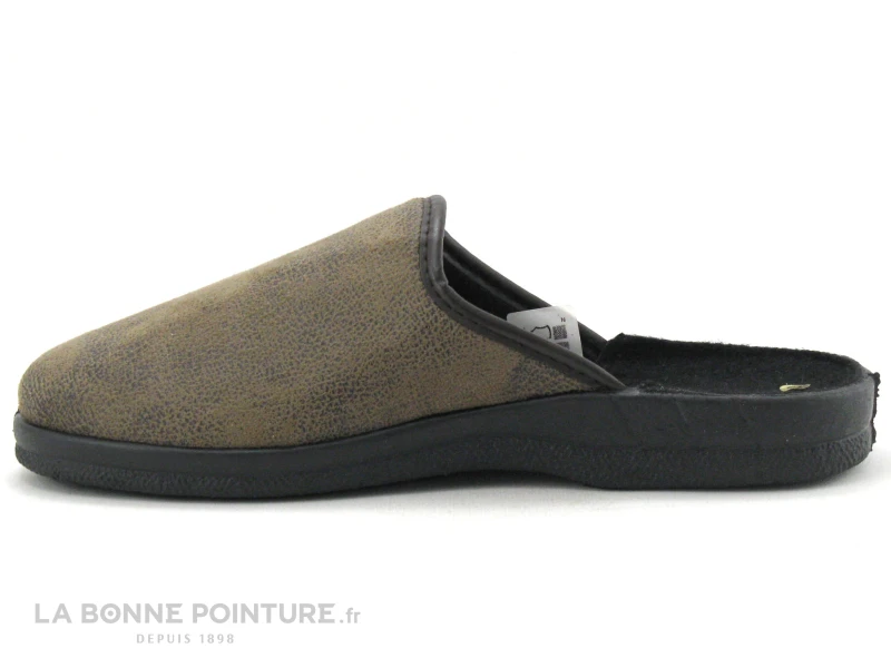 Lollans - Pantoufle Mule Homme Marron - 002B 2 Lollans - Pantoufle Mule Homme Marron - 002B – Image 2