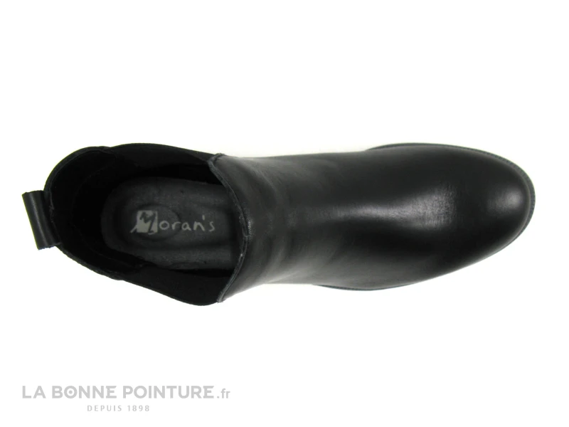 Morans VIK Noir - Arriere Aspect Lezard - Bottine Chelsea Femme 6 Morans VIK Noir - Arriere Aspect Lezard - Bottine Chelsea Femme – Image 6