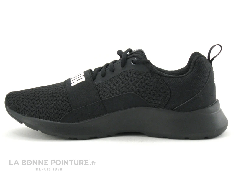 Puma Soft Foam WIRED - Black - Basket Noire Homme - 366970 3 Puma Soft Foam WIRED - Black - Basket Noire Homme - 366970 – Image 3