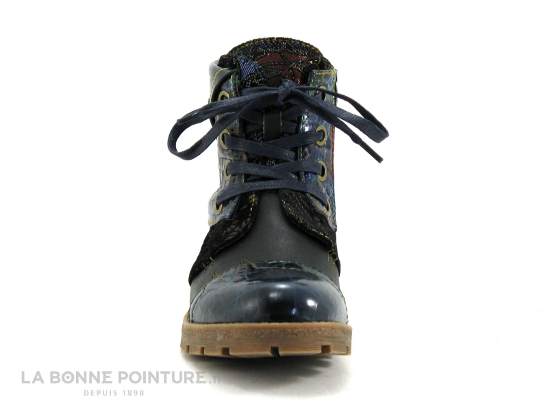 Laura Vita COCRAILO 23A Marine - Chaussure Montante Femme 2 Laura Vita COCRAILO 23A Marine - Chaussure Montante Femme – Image 2