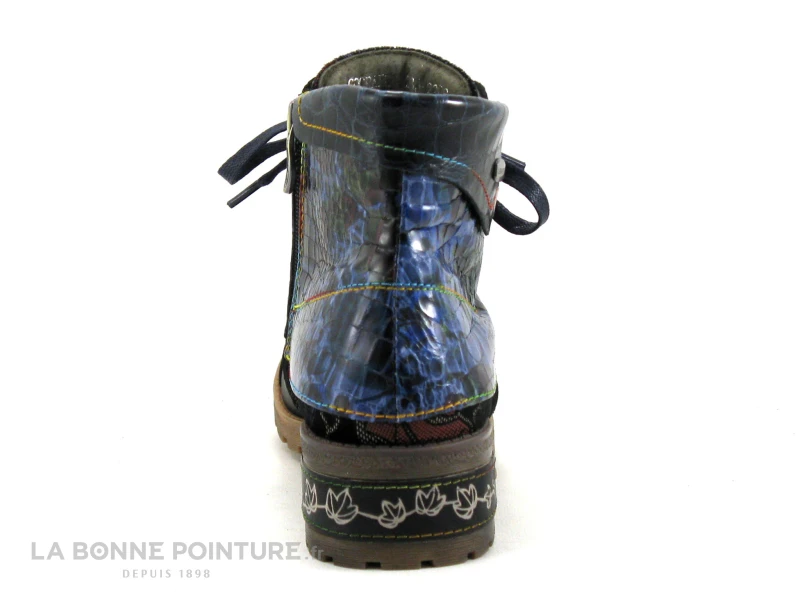 Laura Vita COCRAILO 23A Marine - Chaussure Montante Femme 4 Laura Vita COCRAILO 23A Marine - Chaussure Montante Femme – Image 4