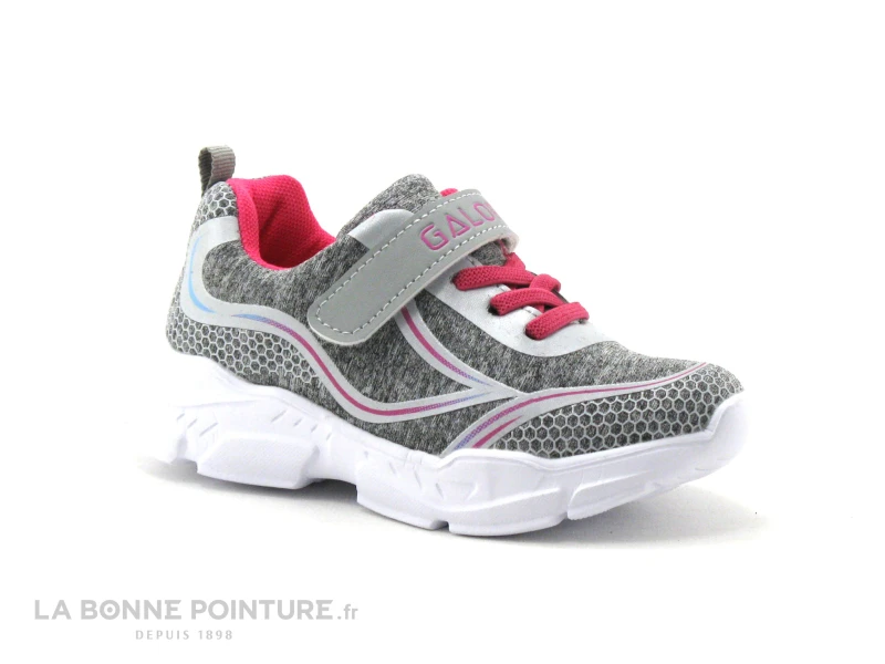 Galop L11801-831 - Gris Rose - Chaussure De Sport BEBE Fille 1 Galop L11801-831 - Gris Rose - Chaussure De Sport BEBE Fille