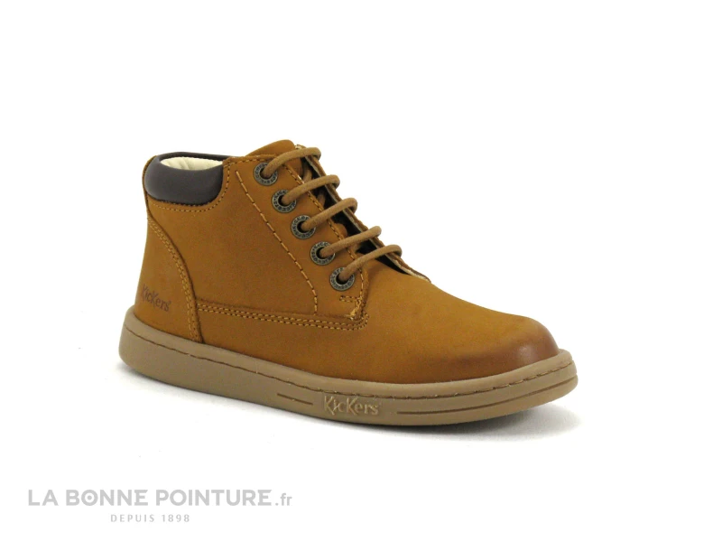 Kickers TACKLAND 785323-30 116 Camel Marron - Bottillon GARCON 1 Kickers TACKLAND 785323-30 116 Camel Marron - Bottillon GARCON